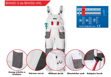 Dedra munkavédelmi kertésznadrág (BH4SO)