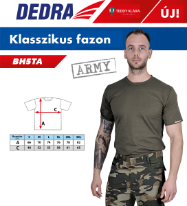 Férfi rövid ujjú póló (BH5TA) Dedra